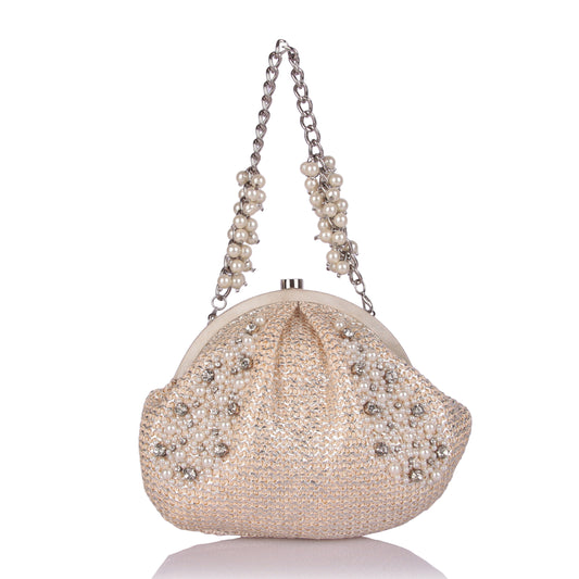 Glitzy ritzy clutch