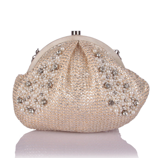 Glitzy ritzy clutch