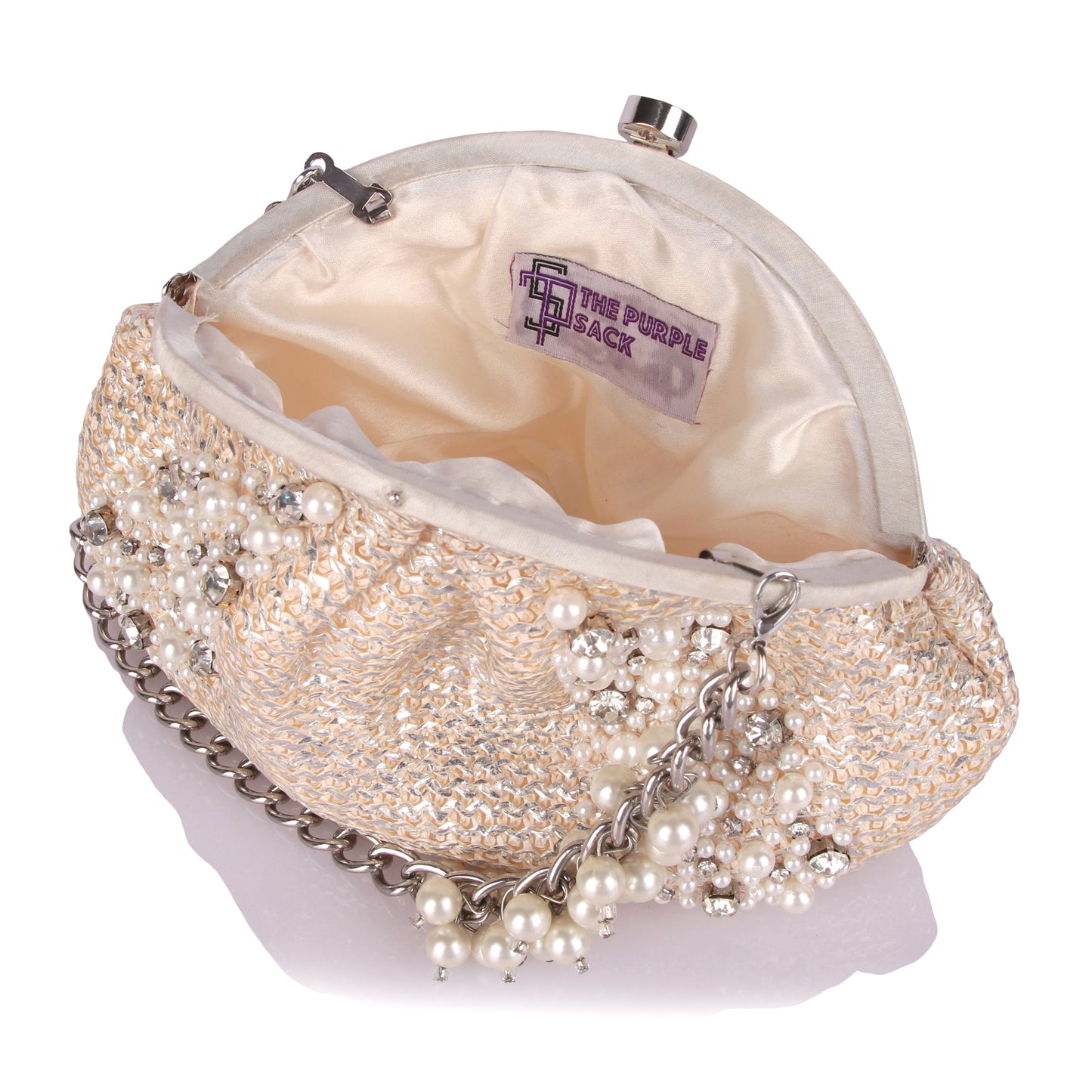 Glitzy ritzy clutch