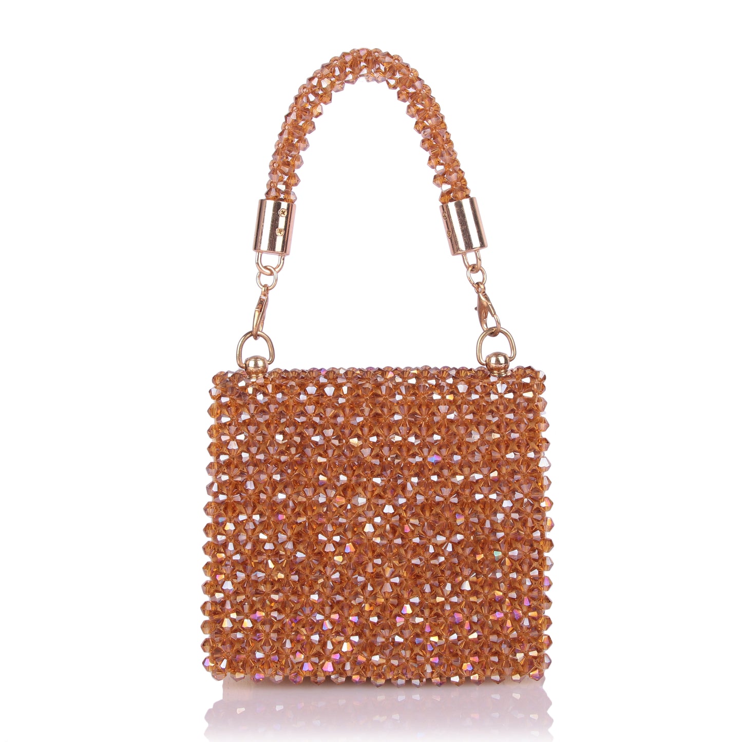 Bazzooka gold mini bag