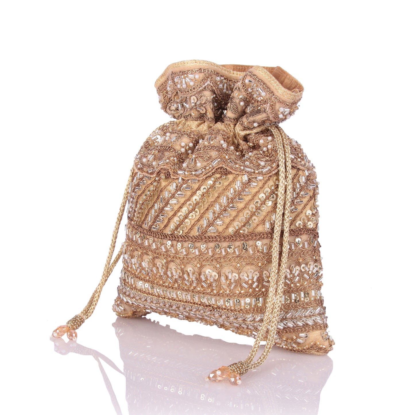 All zardosi potli bag