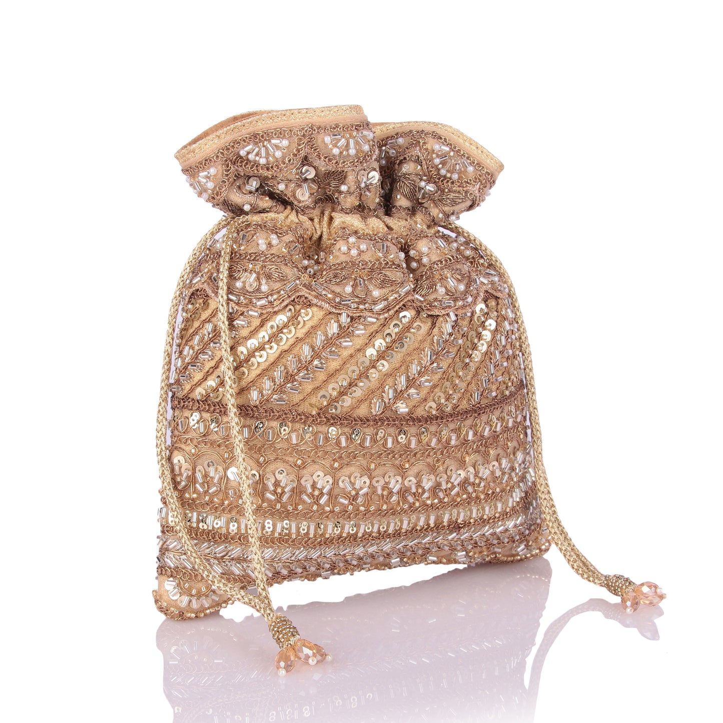 All zardosi potli bag