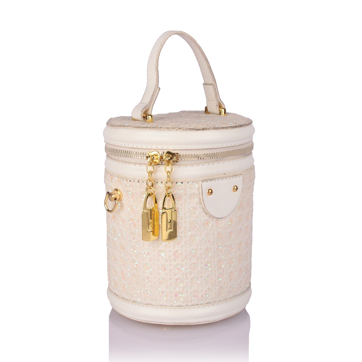 Ebony rattan bag