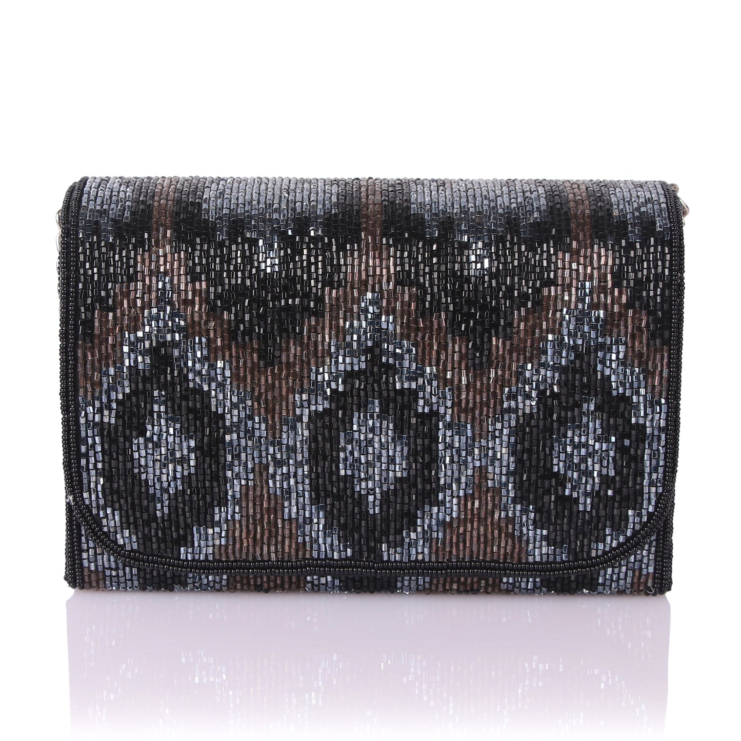 Aztec shaded clutch