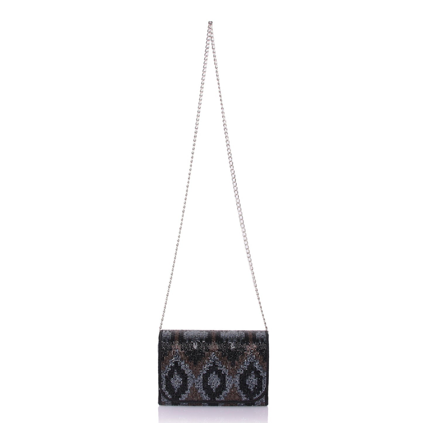 Aztec shaded clutch