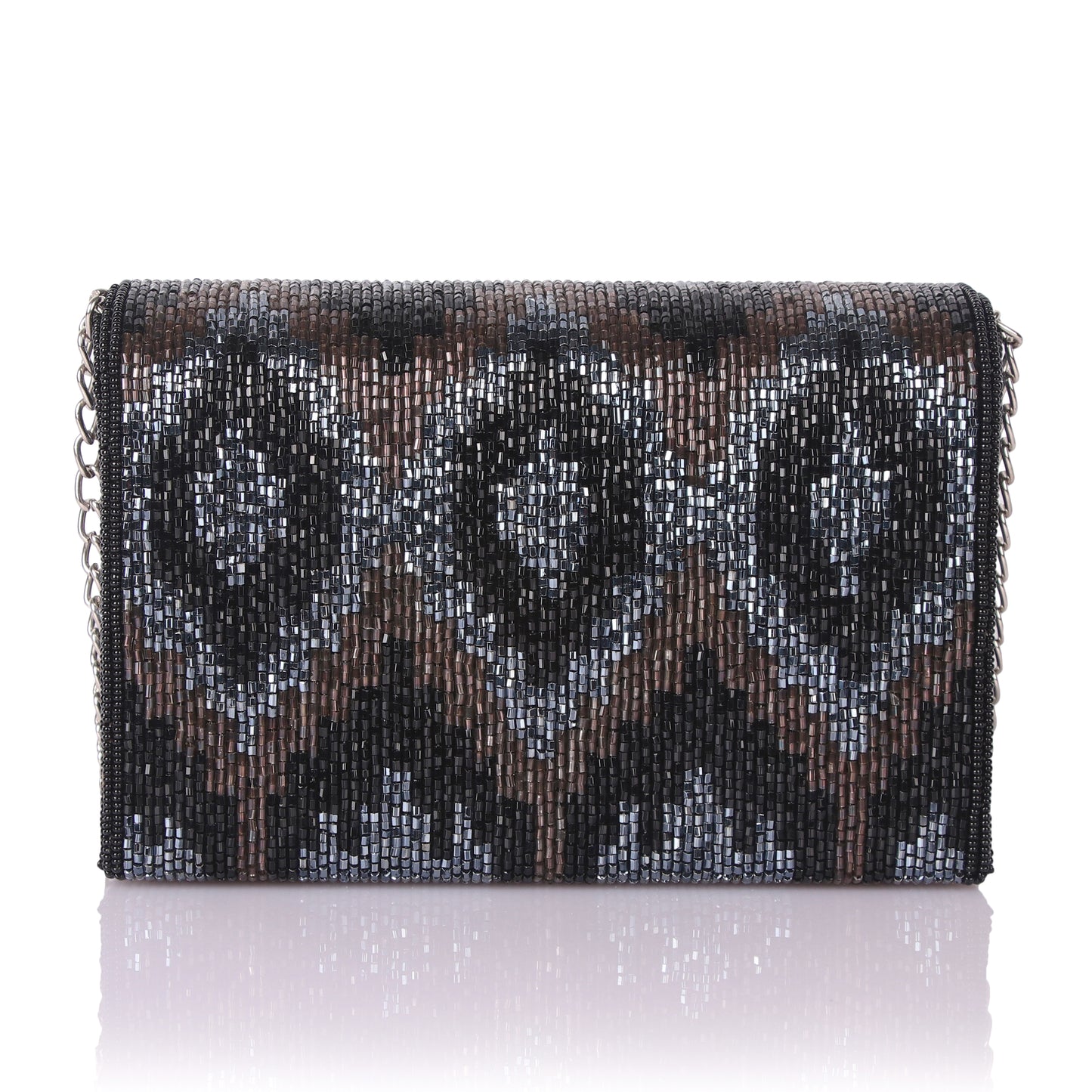 Aztec shaded clutch