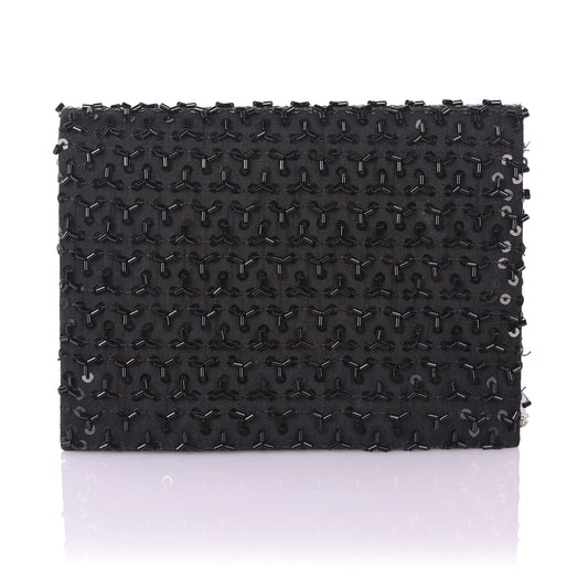 Black stack clutch