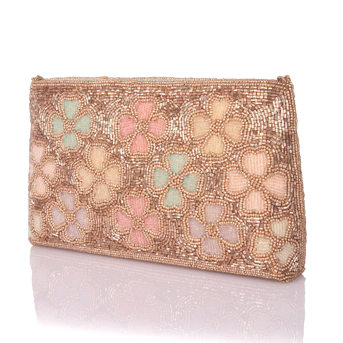 Magnolia flower clutch