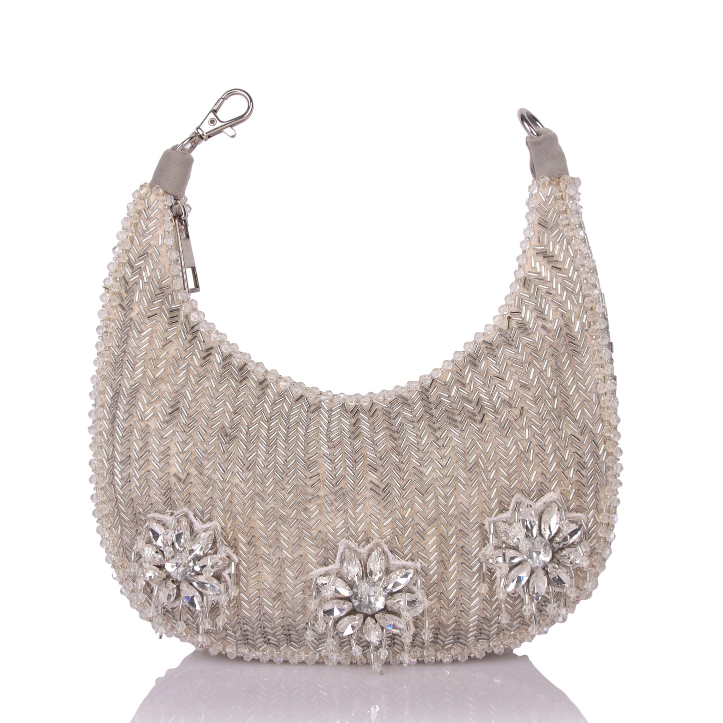 Jazzy silver bag
