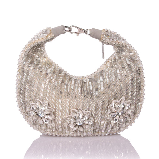 Jazzy silver bag