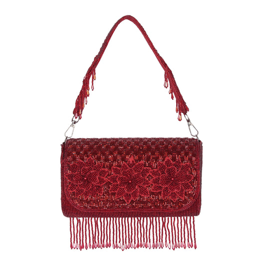The Maroon Affair bag