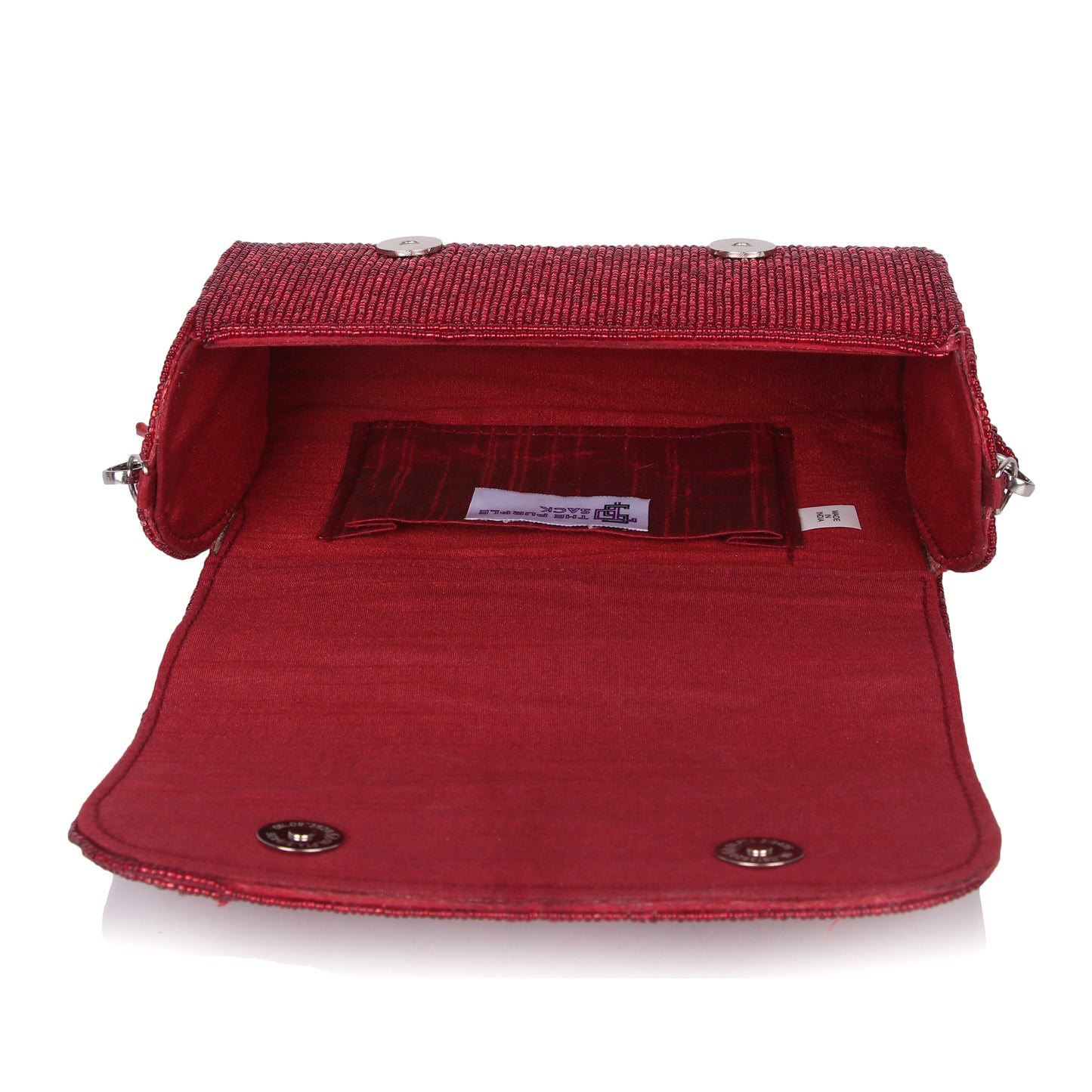 The Maroon Affair bag