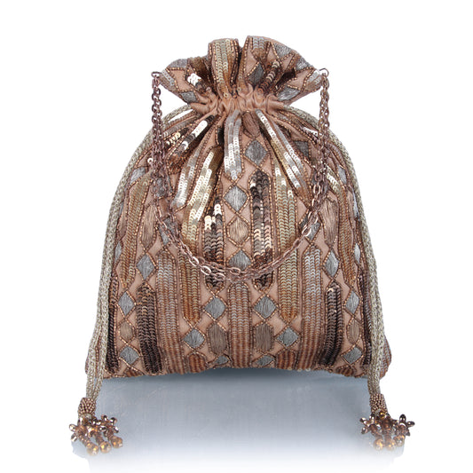 Aafreen gold silver potli