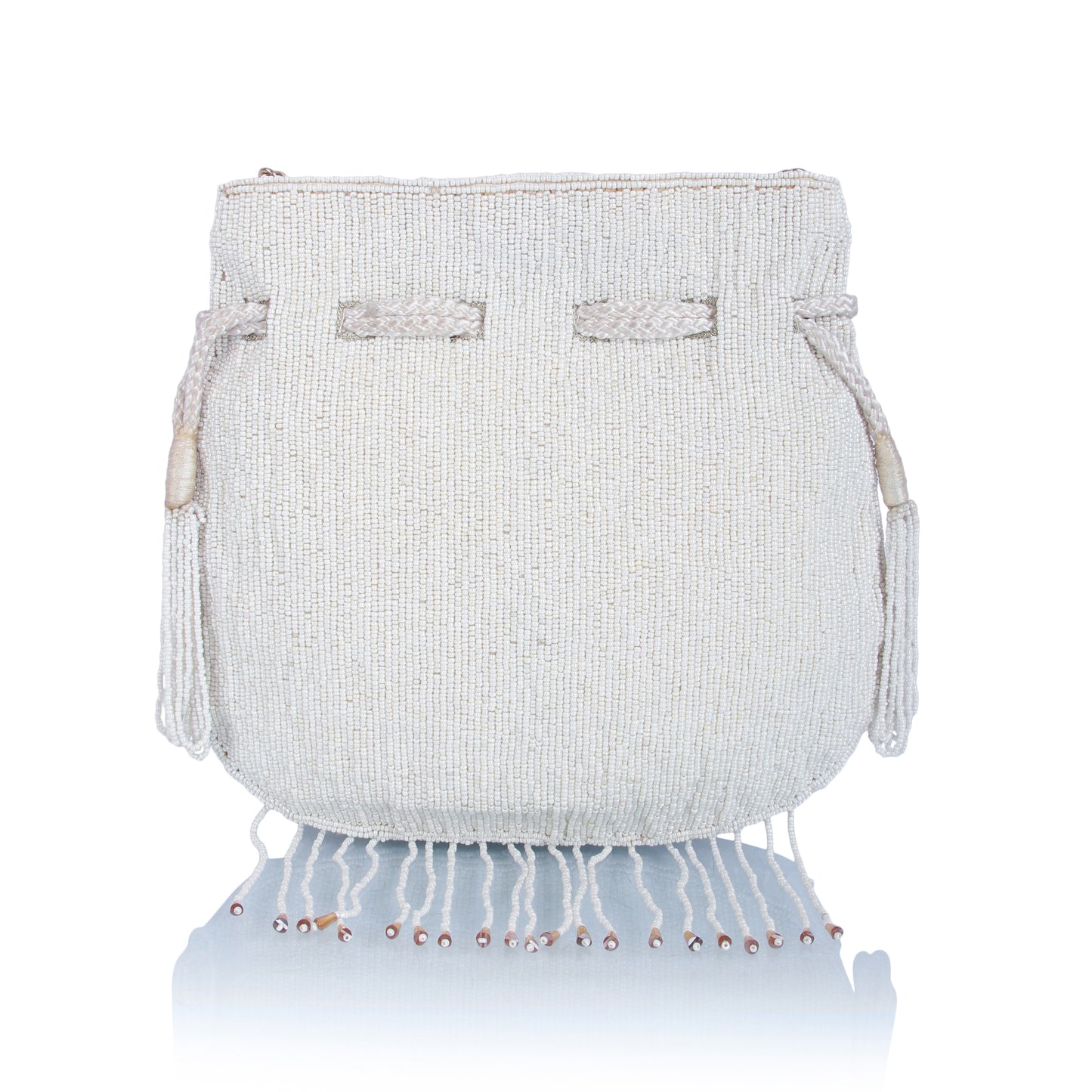 Multi pearl bead potli