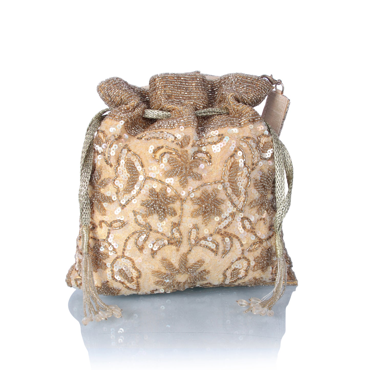 Beaded potli bag