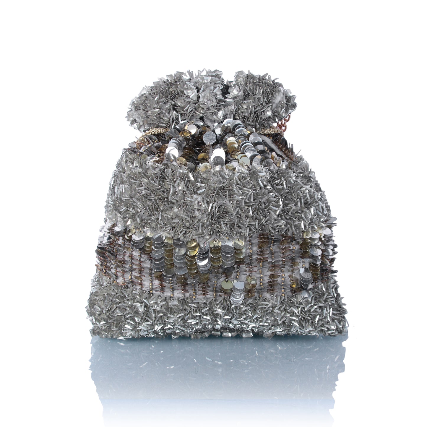 Zim Zam sequin potli bag