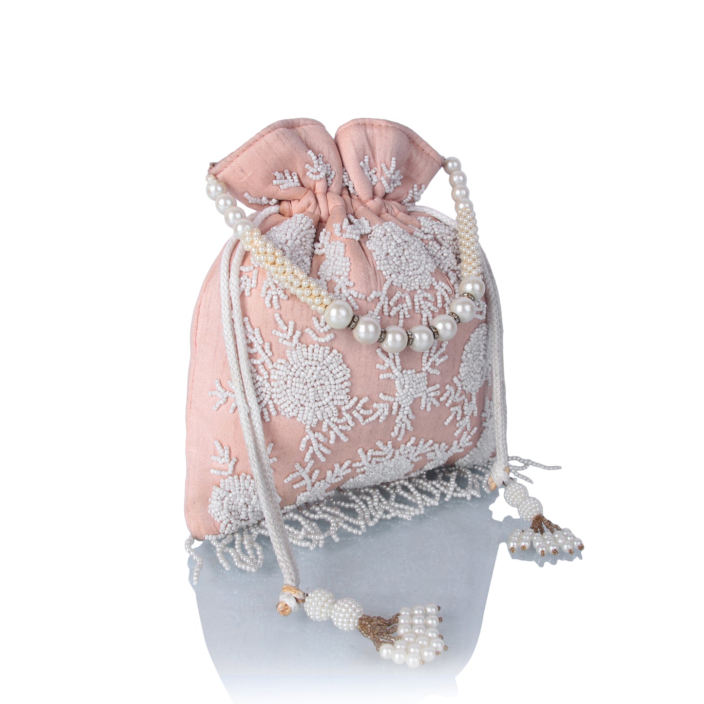 Pearl peech potli bag
