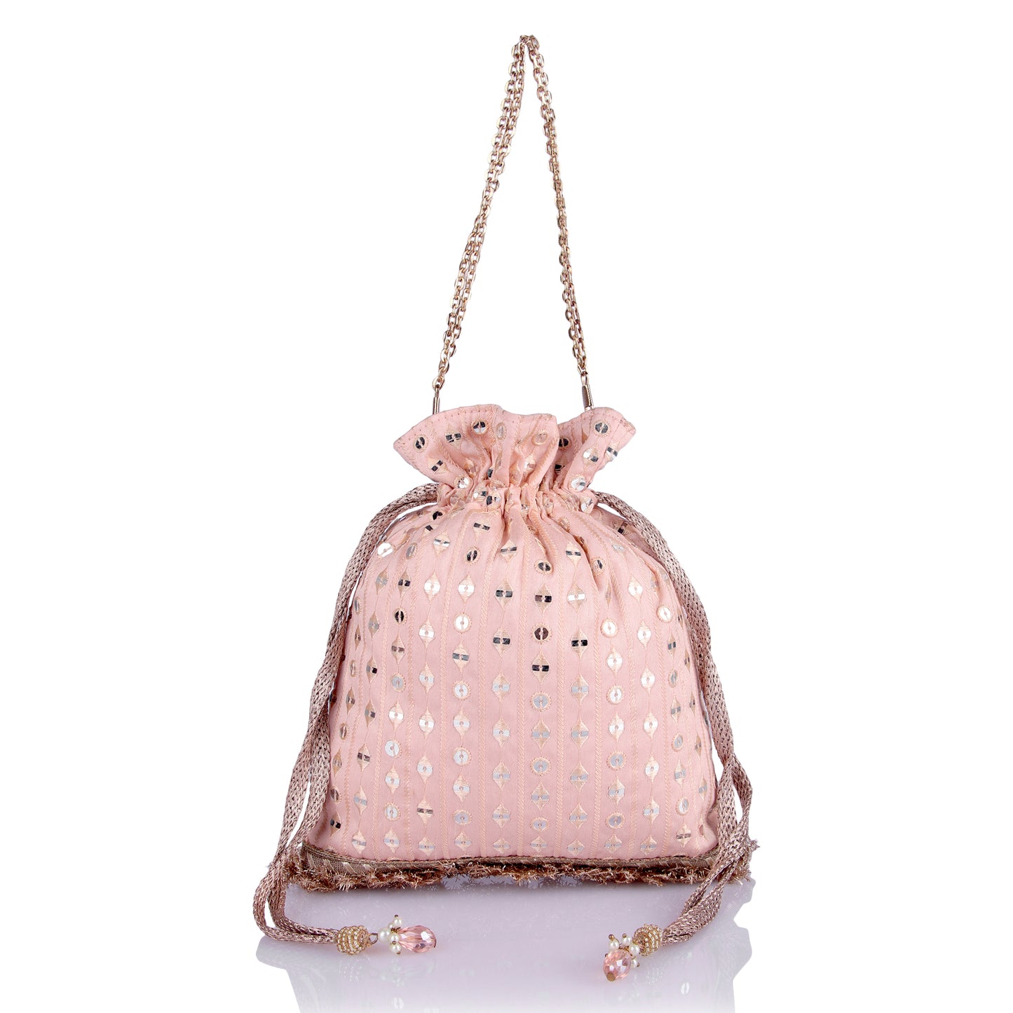 Mirrorwork peech potli bag