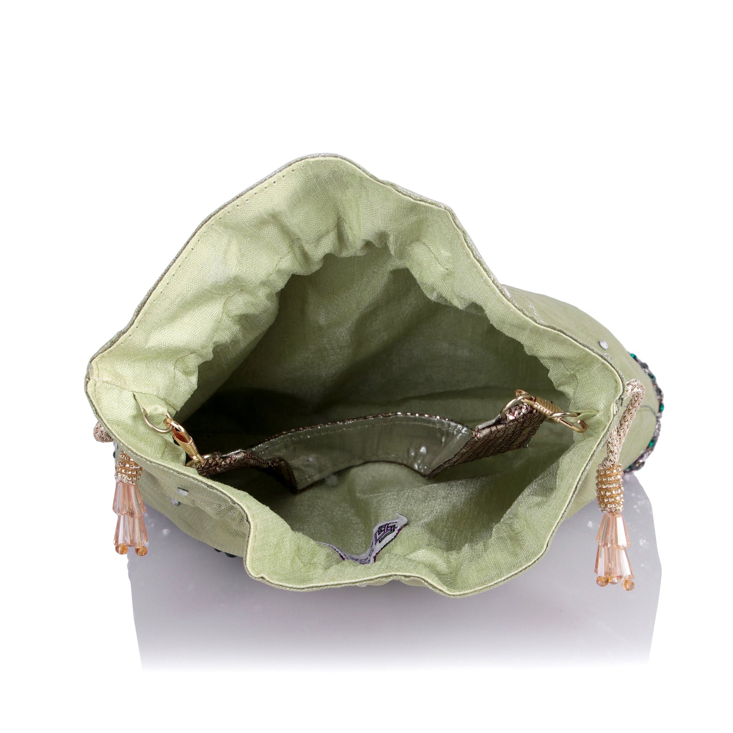 Stonework net potli bag