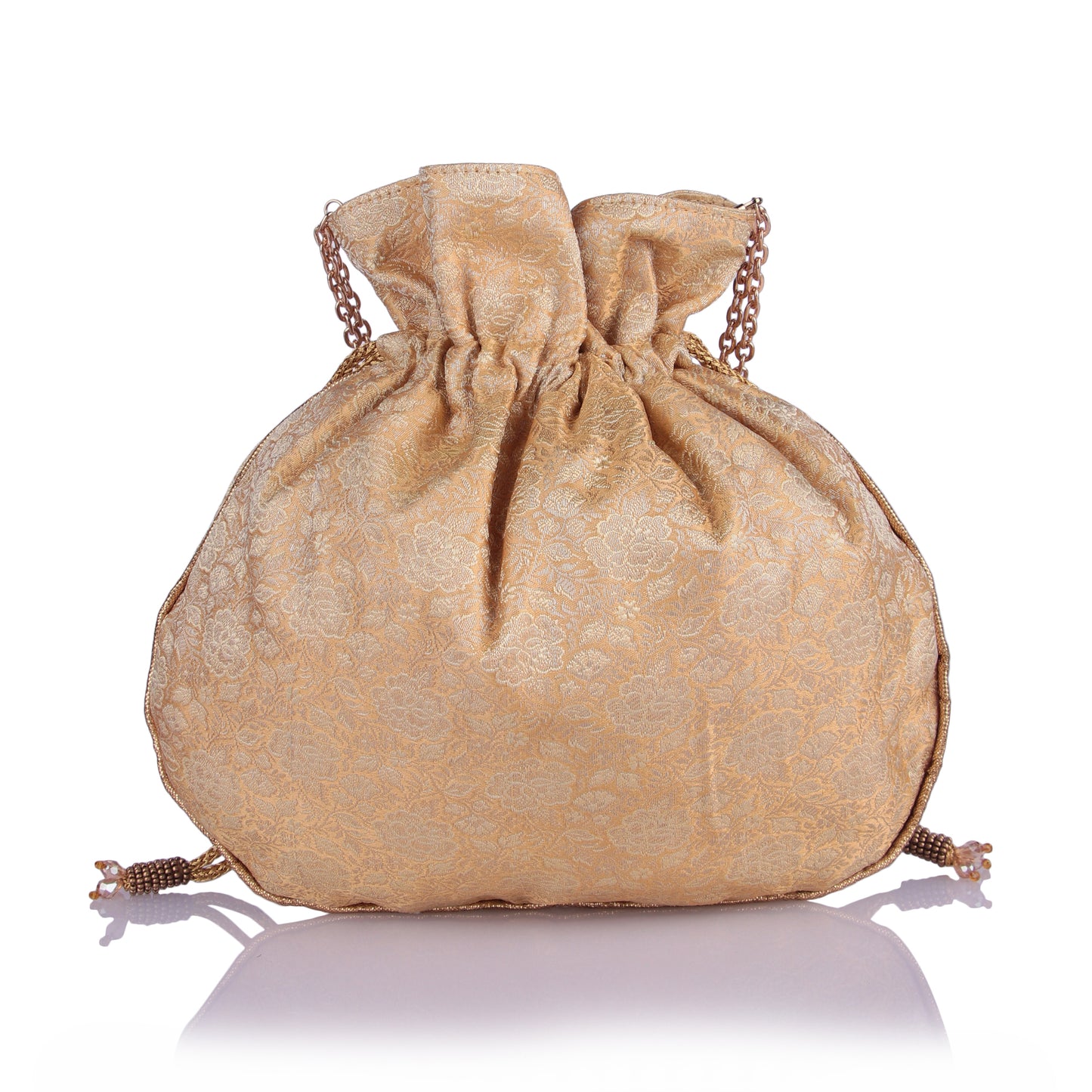 All gold potli bag