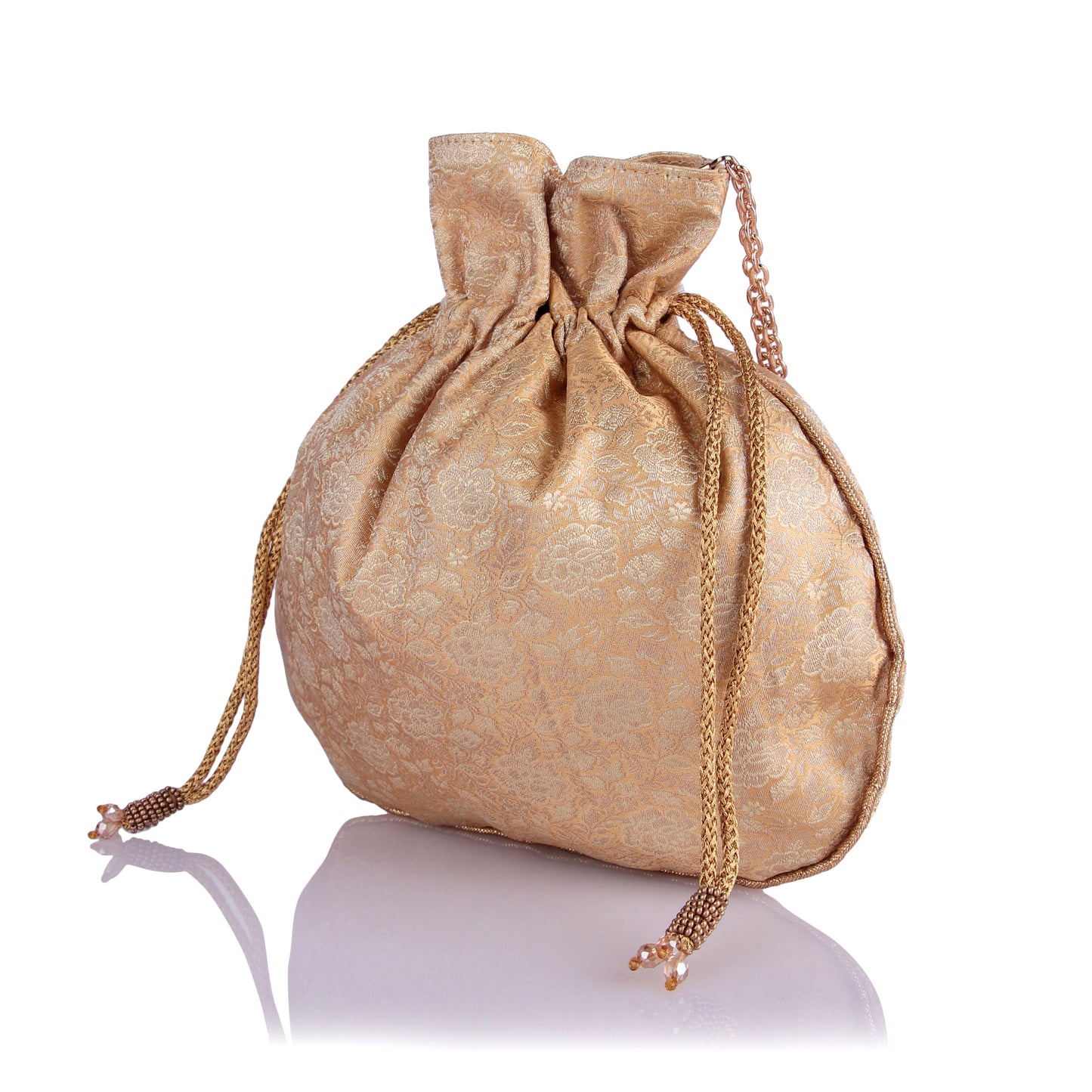 All gold potli bag