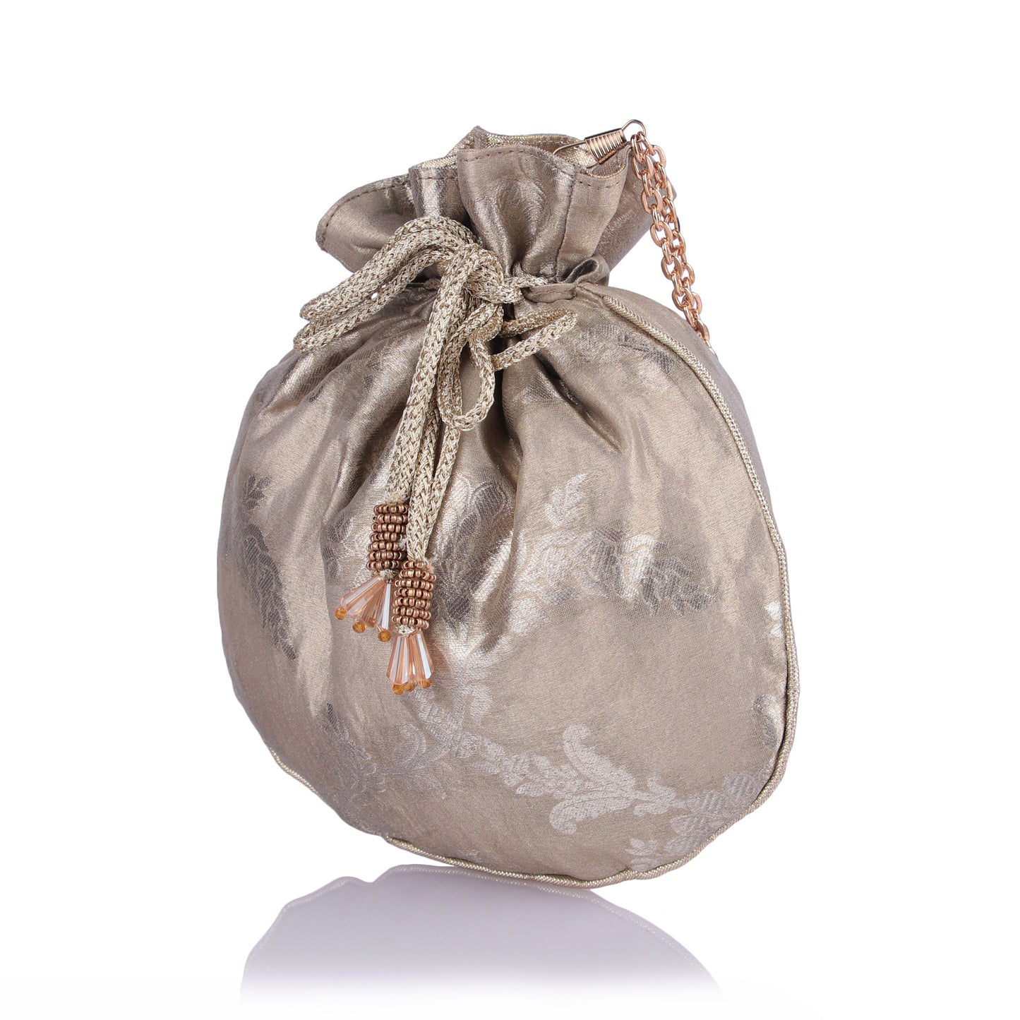 Vintage sheen potli bag