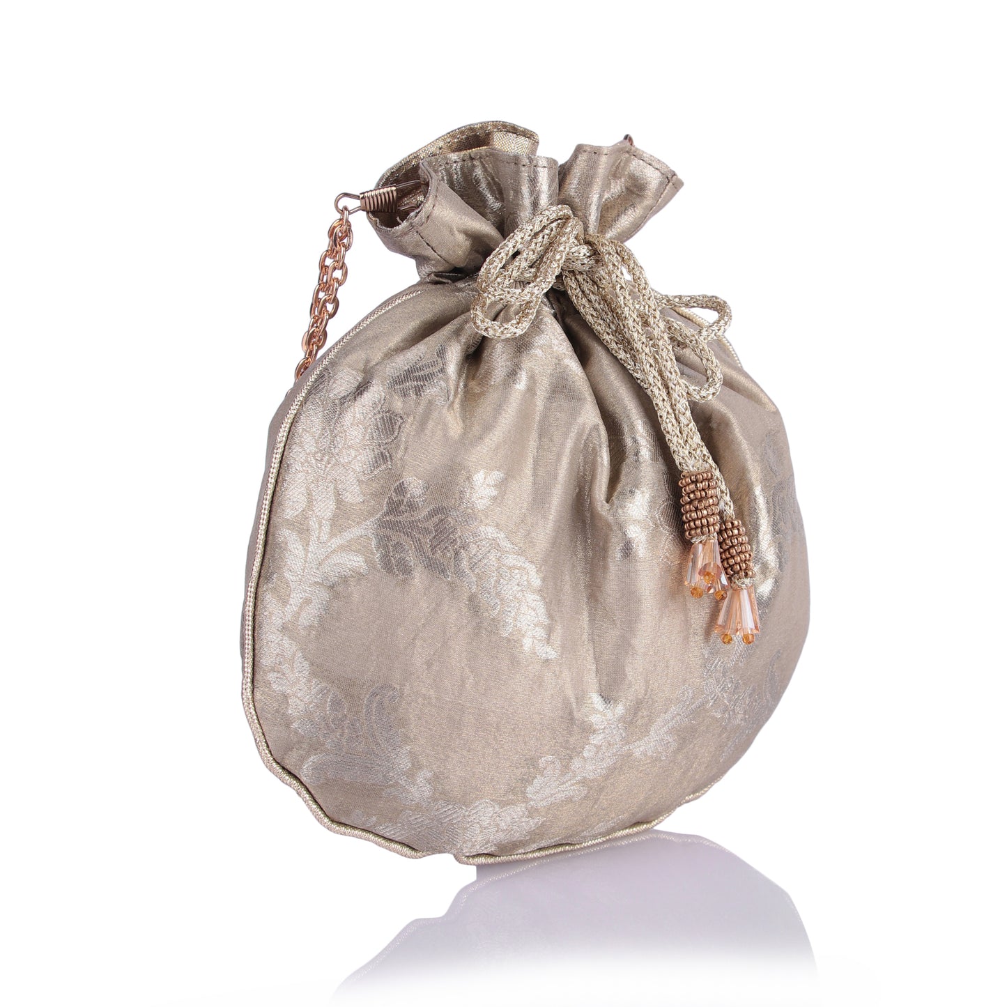 Vintage sheen potli bag