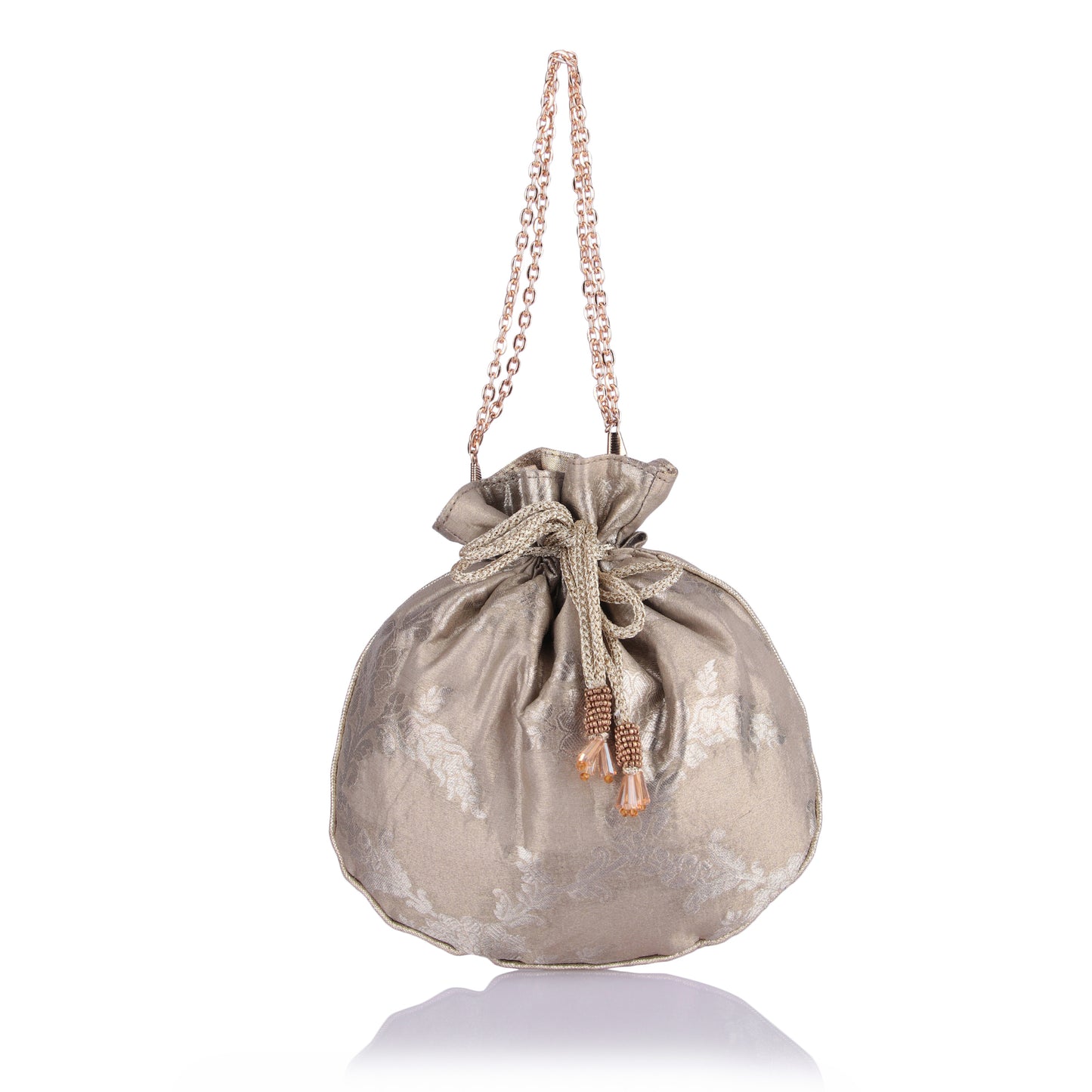 Vintage sheen potli bag