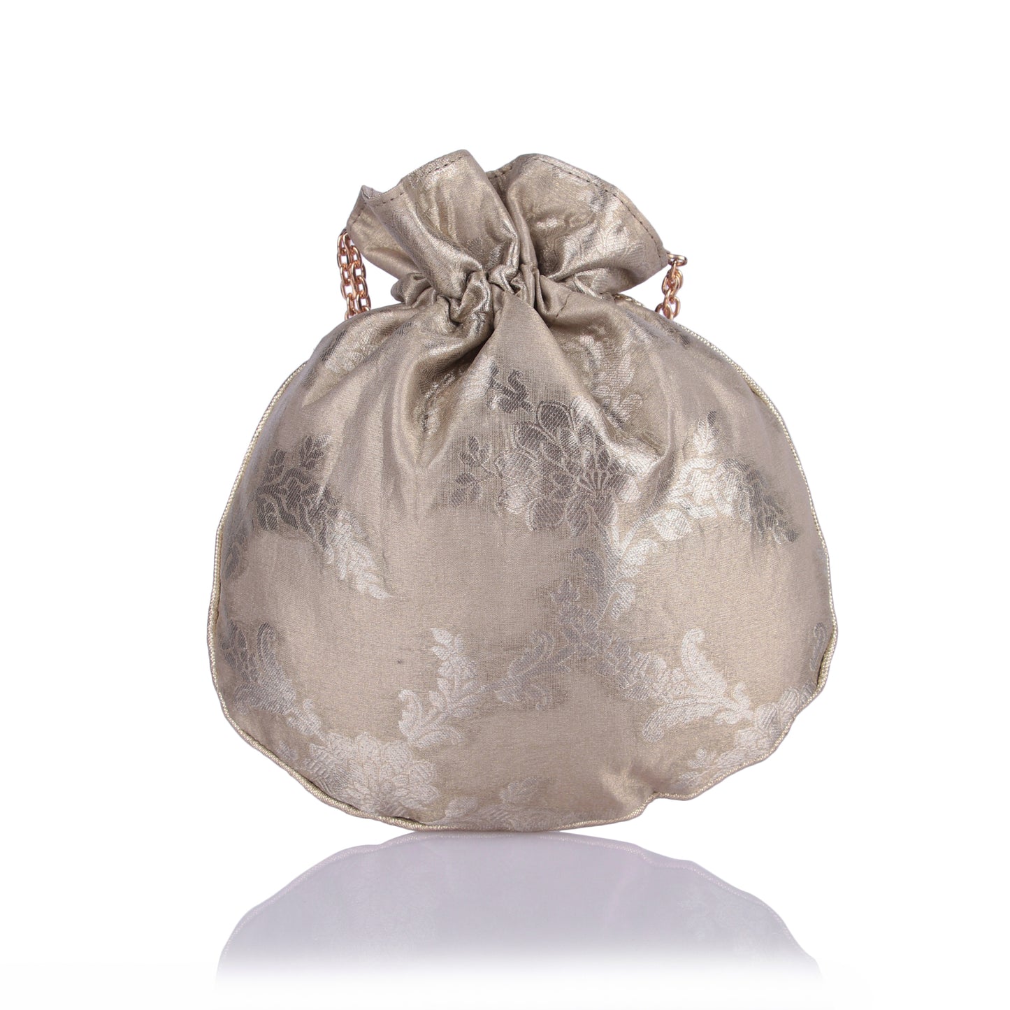 Vintage sheen potli bag