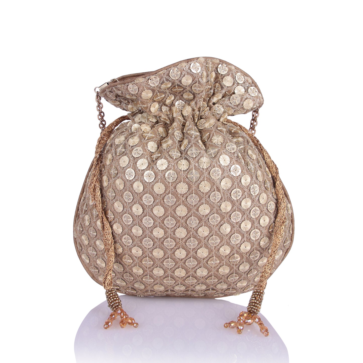 Sequin Saira potli bag