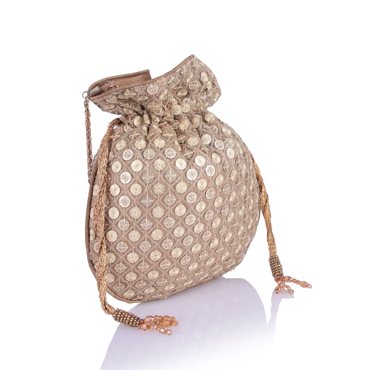 Sequin Saira potli bag