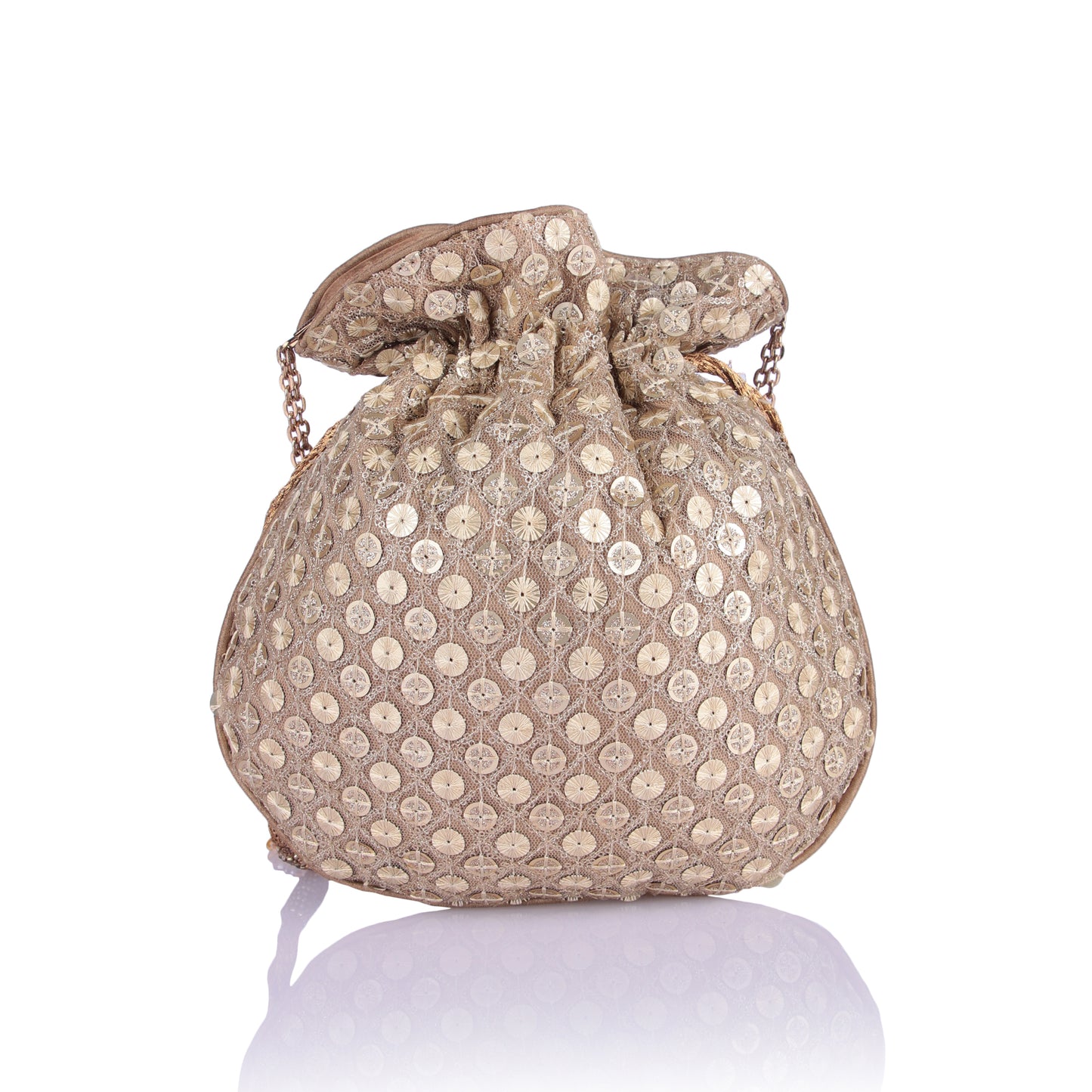 Sequin Saira potli bag