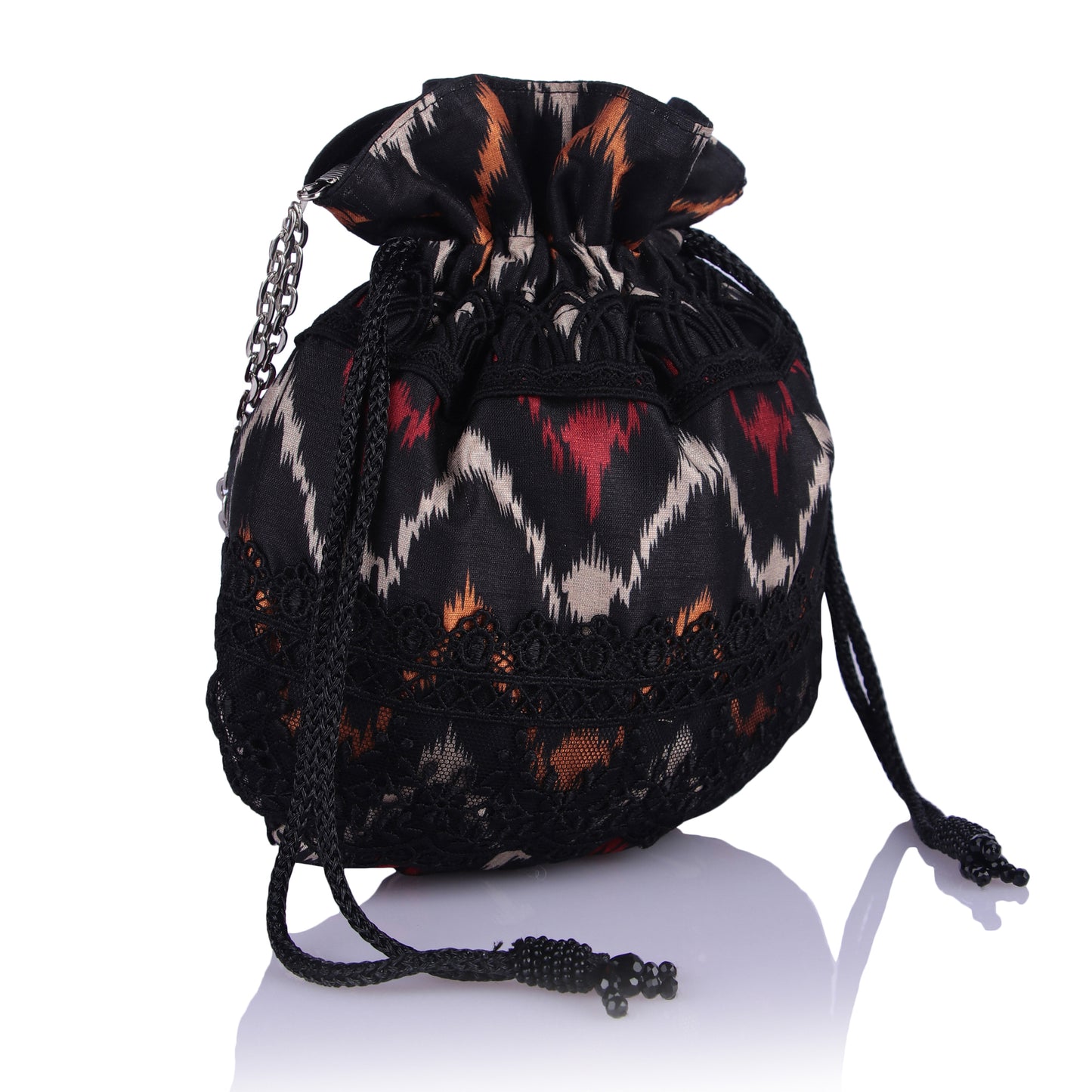 Elahi ikat potli bag