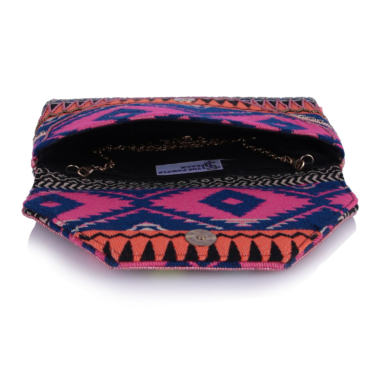 Spectrum pom pom bag