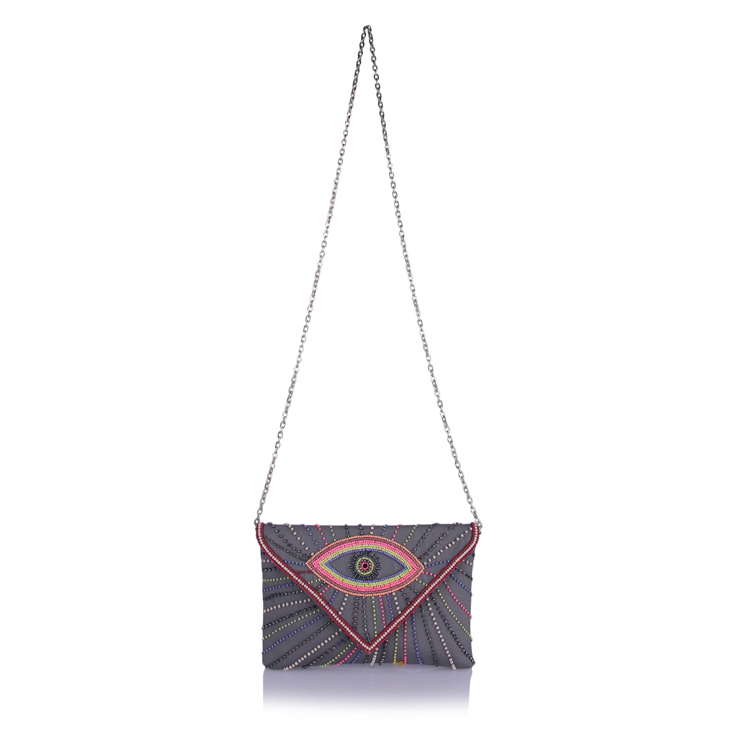 Beady Eye envelope clutch