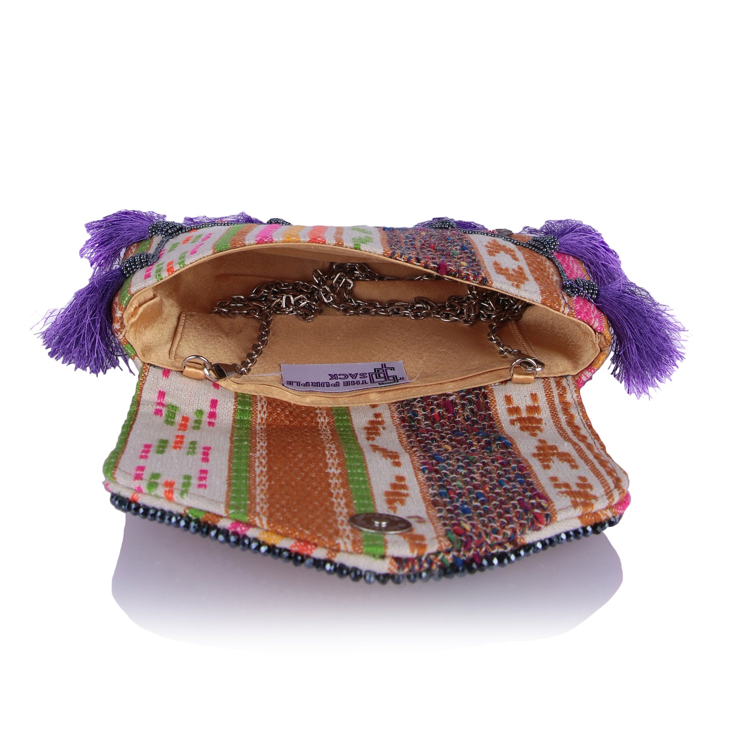 Eye Tassell sling bag