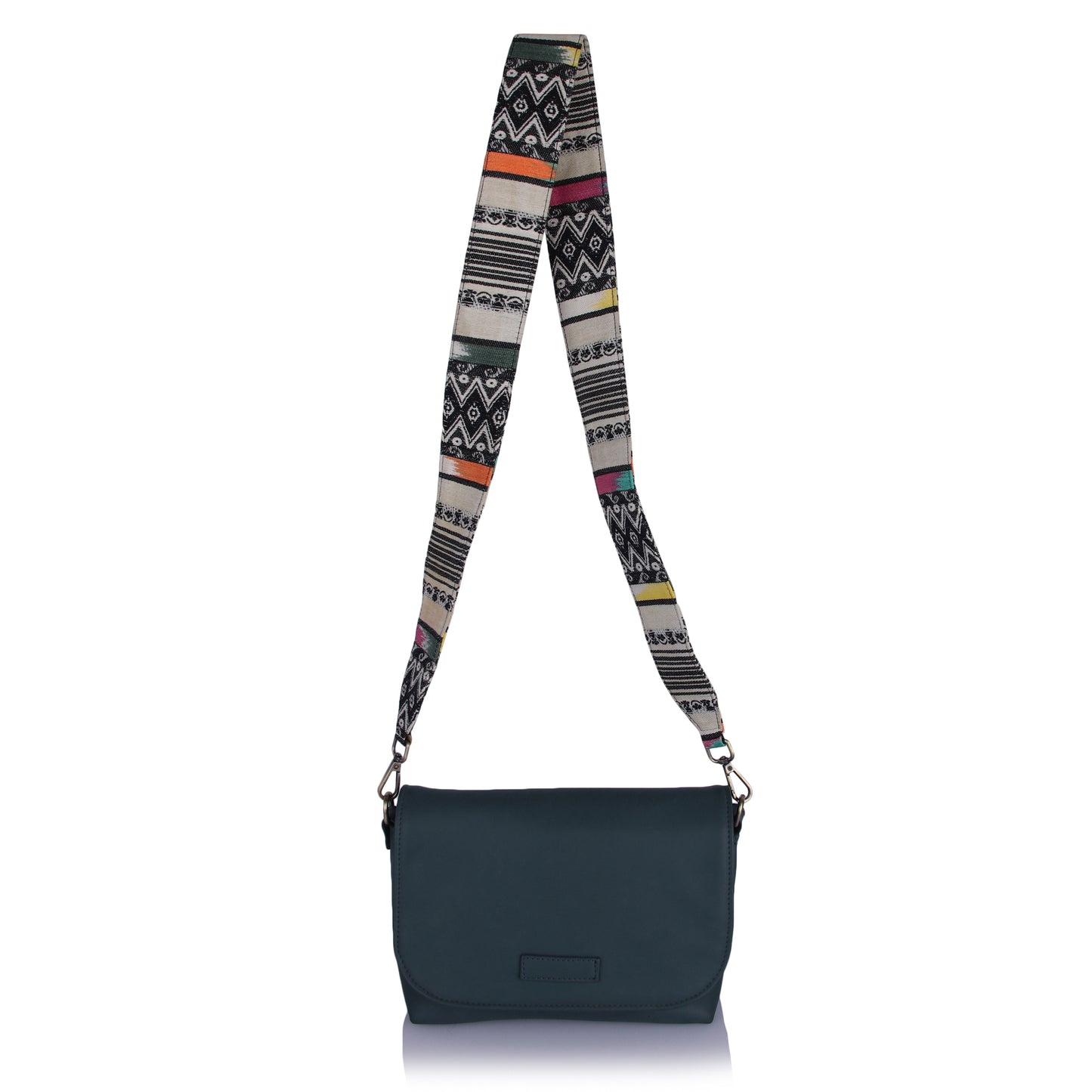 Teal everyday sling bag