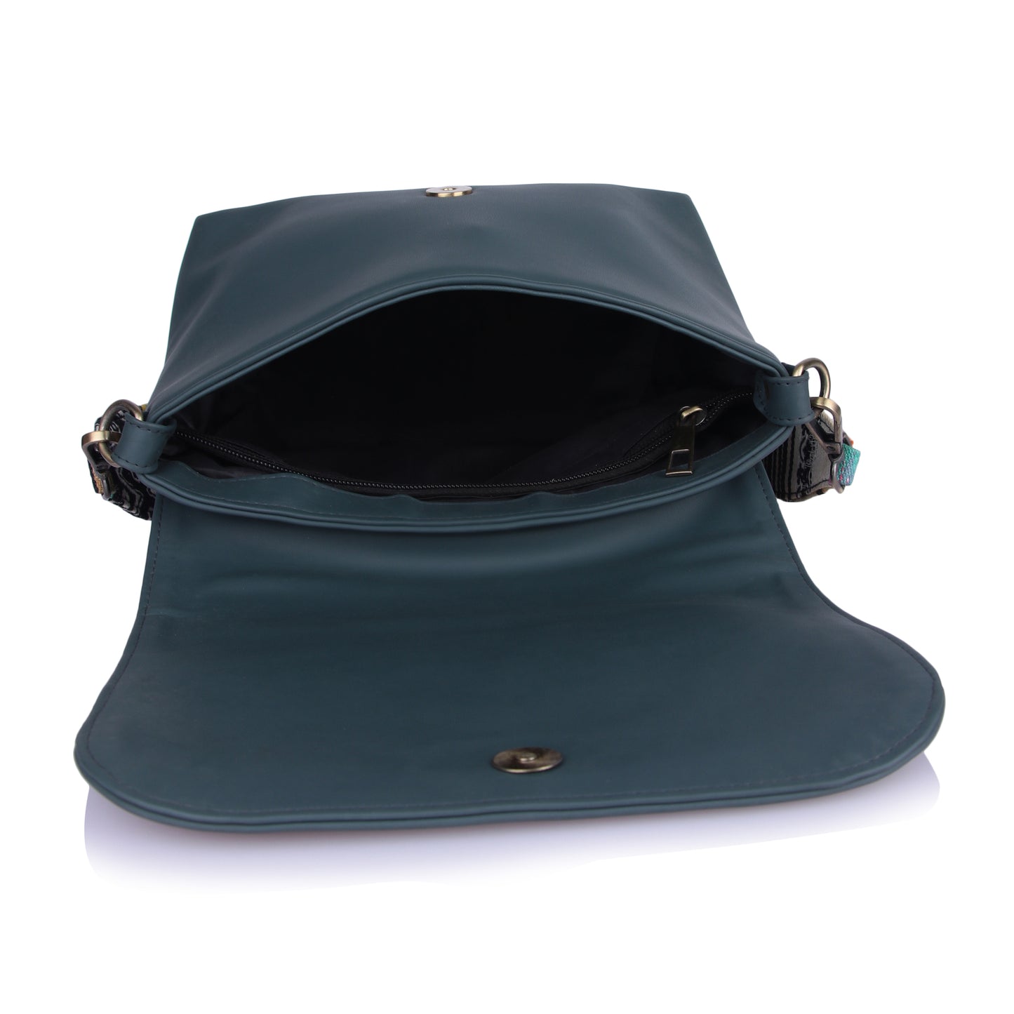 Teal everyday sling bag