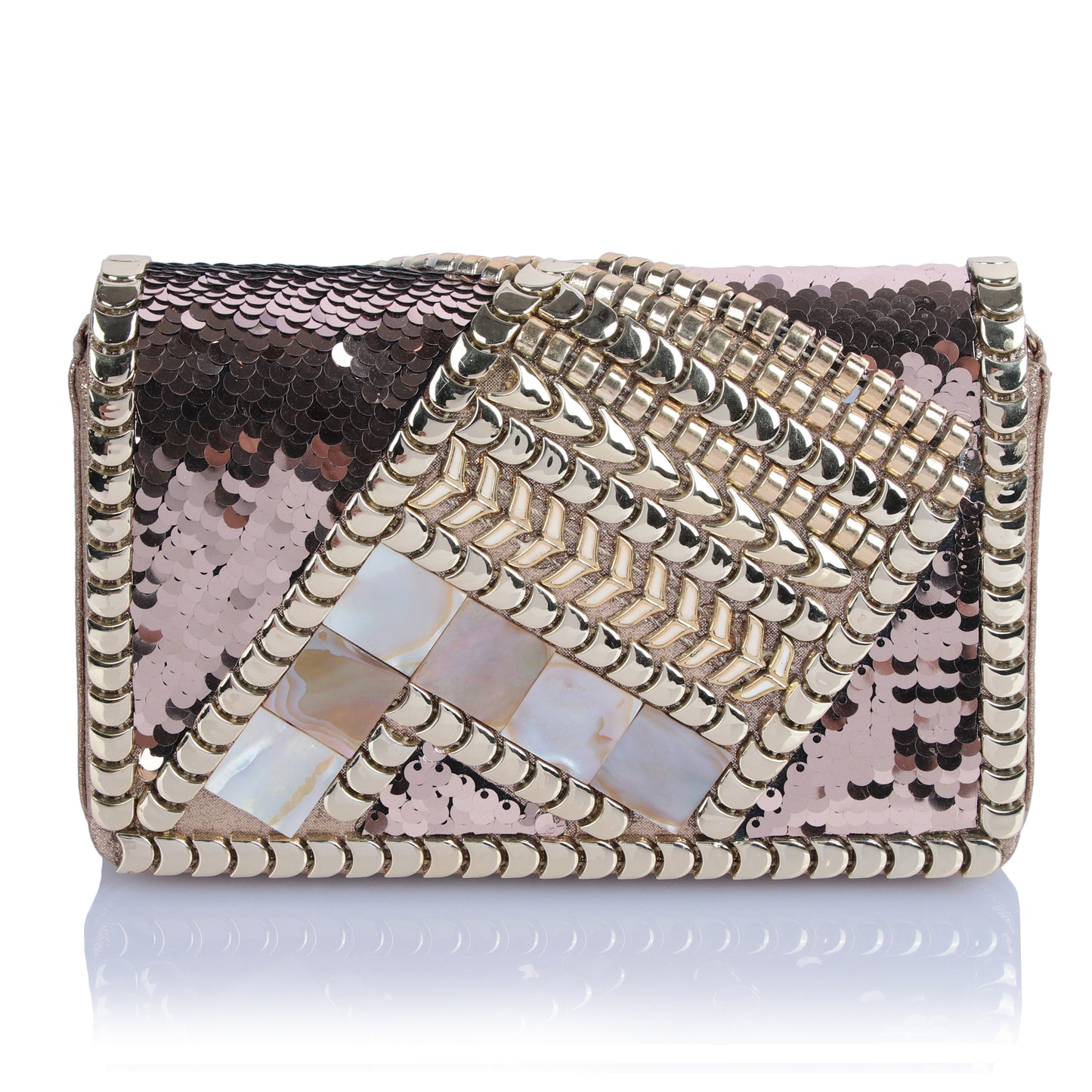 Bijoux bling clutch bag