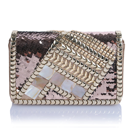 Bijoux bling clutch bag