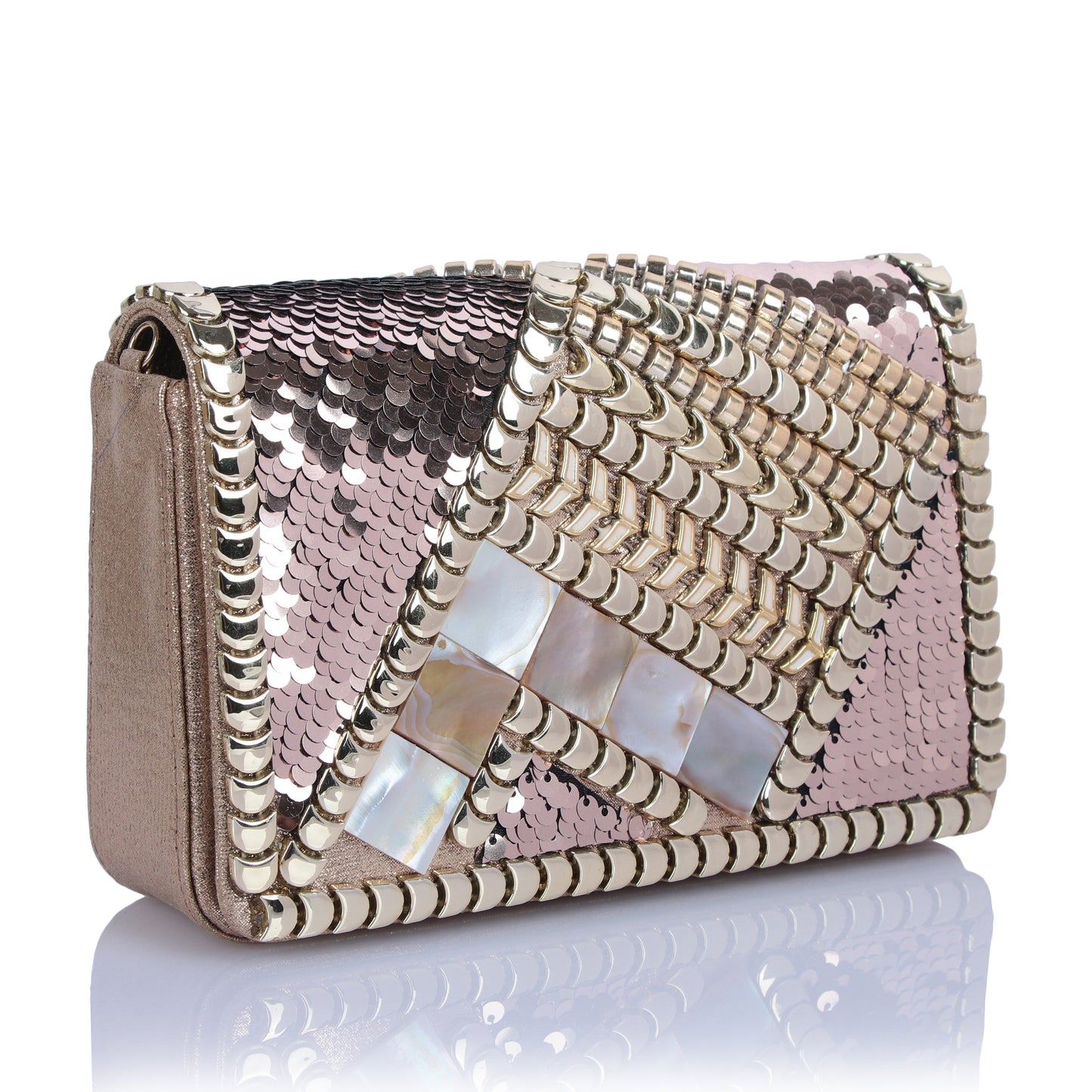 Bijoux bling clutch bag