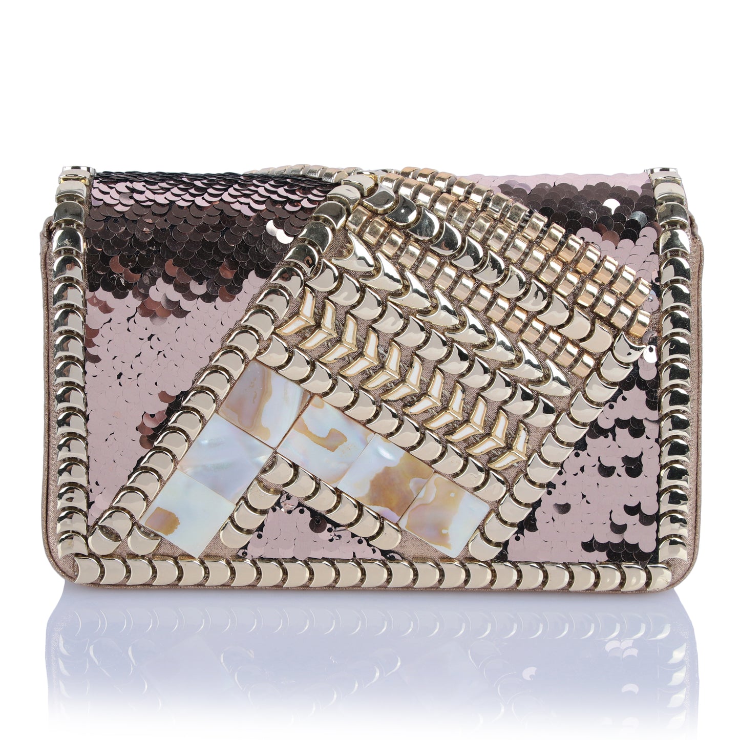 Bijoux bling clutch bag
