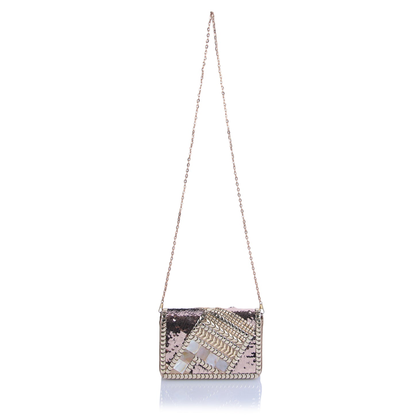 Bijoux bling clutch bag