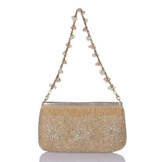 Diamond dust clutch