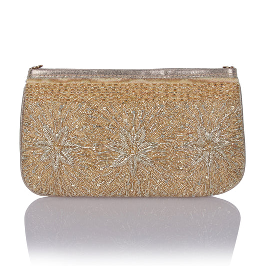 Diamond dust clutch