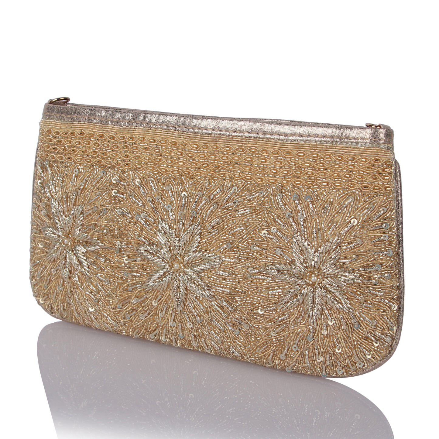 Diamond dust clutch
