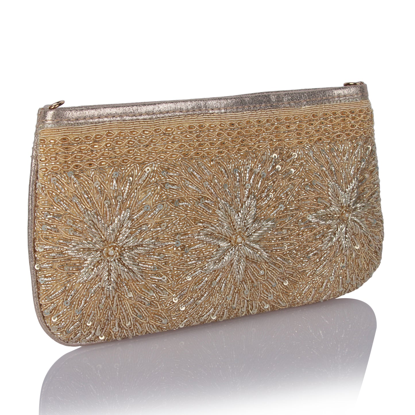 Diamond dust clutch