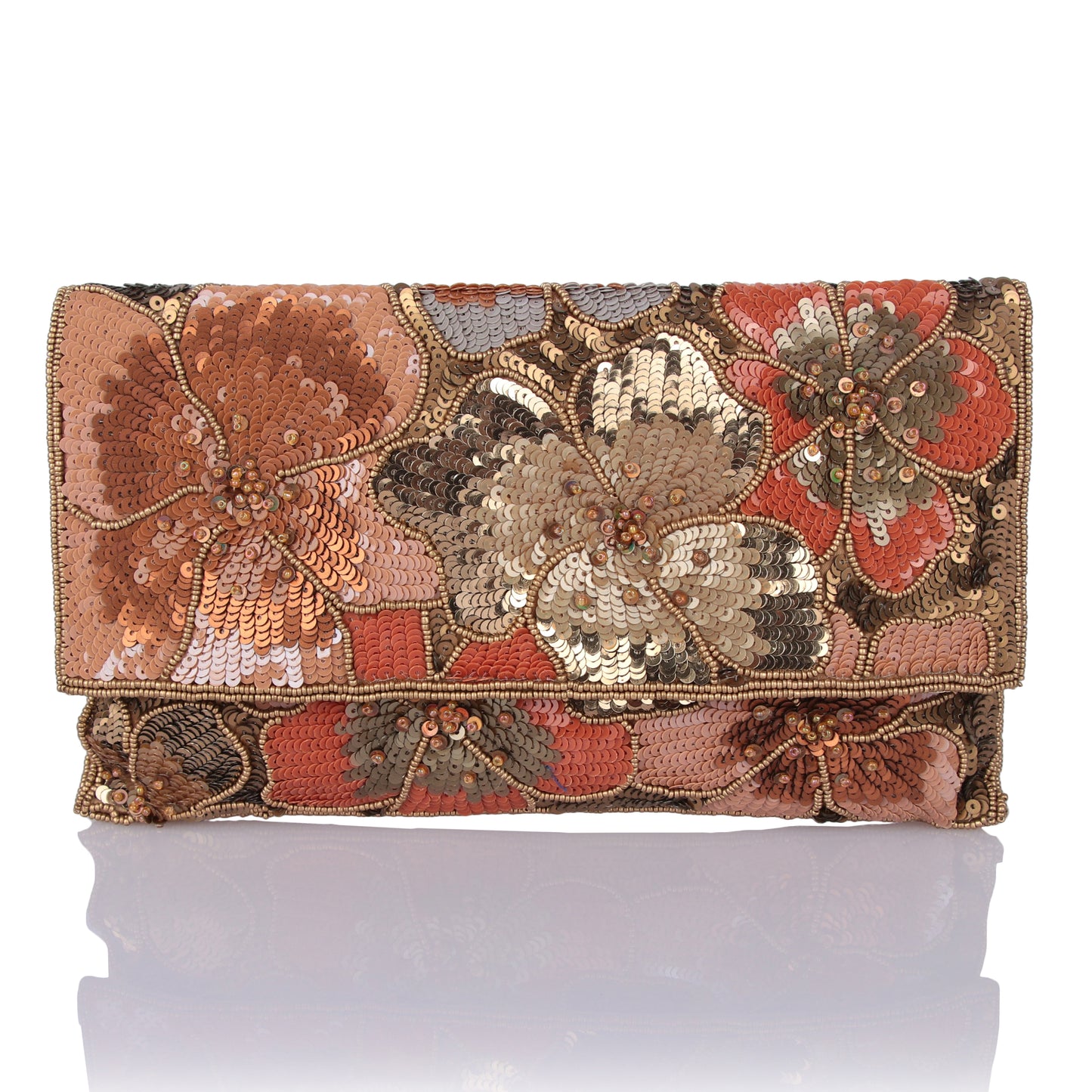 Ember shine clutch
