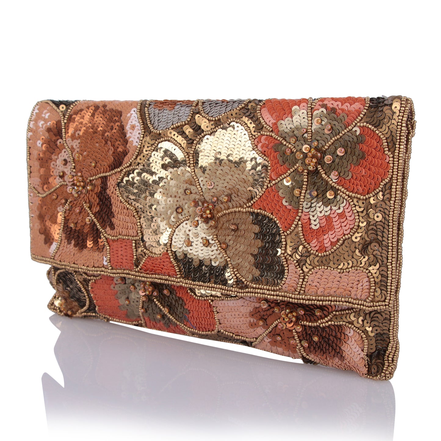 Ember shine clutch