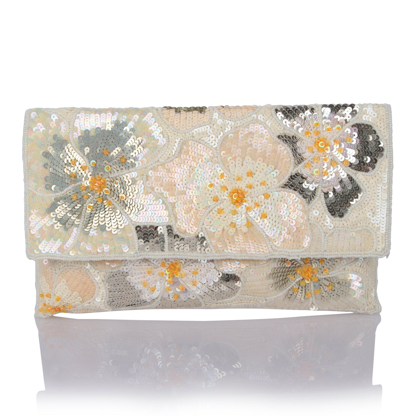 Vanta floral clutch